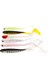 No.3 Tarzı .5cm 5.5g Balıkçılık Lures Wobblers Lot Sazan Cazibesi Balık Yumuşak Yem Swimbait Kuyruk Grub Lures Silikon Yapay Olta Takımı (Yurt Dışından) 5