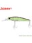Yeşil Beyaz Şeritler Stili 65 mm Jerry Tüfek Alabalık Minnow Sert Lures Rock G Balıkçılık Pislik Bait Bas Yavaş Batan Fiş 4.8g'de Olta Balıkçılığı (Yurt Dışından) 1