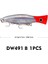 B Tarzı 1 Adet Büyük Popper Wobbler Sert Isca Yapay Topwater Balıkçılık Cazibesi Uzun Atış Crankbait Balıkçılık Yemi Pike Bas Cazibesi 43G 13 cm (Yurt Dışından) 1