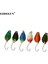 Q Stili 10 Adet Bölünmüş Yüzük Spoon Fishing Lure 2gg Metal Spoon Bait Isca Artificial Fishing Bait Pesca Fishing Tackle Trout Lure (Yurt Dışından) 3