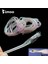 4mm 2 Metre Stili Bimoo 2m Inci Beyazı Fale Body Tube Minnow Fly Rib Body Maylor Tube Flaş Örgülü Tüpler Yem Balık Fly Bağlama Malzemeleri (Yurt Dışından) 2