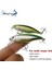 B Tarzı Alışveriş Merkezi Minnow Balıkçılık Cazibesi Için Lures Japon Tarzı Yem 4.5g Yavaş Yavaş Batan Minnow Levrek Alabalık Için Mini Sert Yem (Yurt Dışından) 2