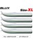 Size.xl Clr.h Kuyruk Stili Blux Flash Kum Yılan Balığı 10CM.5CM Yumuşak Balıkçılık Cazibesi Kuyruk Jig Kafa Minnow Yapay Yem Tuzlu Su Levrek Swimbait Takımı Dişli (Yurt Dışından) 2