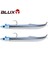 Size.xl Clr.h Kuyruk Stili Blux Flash Kum Yılan Balığı 10CM.5CM Yumuşak Balıkçılık Cazibesi Kuyruk Jig Kafa Minnow Yapay Yem Tuzlu Su Levrek Swimbait Takımı Dişli (Yurt Dışından) 3