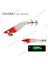 E Stili 3.7g Letoyo Mini Kalamar Jig 1.5#1.8#2.2# Sahte Karides Kalamar Kanca Aydınlık Jig Balıkçılık Cazibesi Ahtapot Yemi Mürekkepbalığı Deniz Takımı (Yurt Dışından) 1