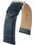 R4102W Roder Deri Kayış - D.blue-W - 22X18MM 1