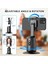 Aq1 Masa Üstü 360 Dönebilen Vucut ve Yüz Takipli Sensörlü Akıllı Mini Tripod Selfi Çubuğu Yapak Zeka 3