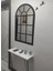 Siyah Dekoratif Pencere Ayna Boyalı Pleksi Aynalı Kullanıma Hazır 60X40 cm Üç Adet Kuş Hediyeli Hin 1