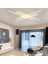 Beyaz 100X100CM 4000K, Kumandalı, LED Tavan Lambası,avize,modern Aydınlatma,dekoratif Işık 1