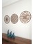 3 Yaşam Çiçeği Sriyantra ve Torus 3 Lü Set Kutsal Geometri Torus Nefesi ve Shri Yantra Kahverengi 2