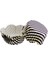 Cupcake Kalıbı Pet Kapsül Kreme Mor Cizgili Dalgalı Kek Kalıbı 65X38 mm - 100'LÜ 1