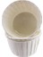 Cupcake Kalıbı Minik Boy Düz Renk 38*30 mm - 100 Adet Beyaz 1