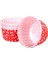 Cupcake Kalıbı Minik Boy 38*30 mm - 100'LÜ Puantiyeli Kırmızı 1