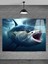 Köpek Balığı Cam Tablo 1