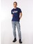Yuvarlak Yaka Lacivert Erkek T-Shirt 242 Lcm 242017 Londonlogo Lacivert 2