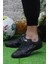 Mergen Prm Orjinal Ürün Çim Saha Halı Saha Futbol Ayakkabı Siyah 3