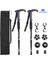 Altın Tarzı 2pcslot Trekking Direkleri Baston Yürüyüş Nordic Yürüyüş Bastonu Alüminyum Kayak Kampı Teleskopik Baton Açık Koltuk Değneği T-Kolu (Yurt Dışından) 2