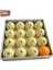 NO10 Tarzı Gle Bilardo Bilardo Topu Reçine Rus Bilardo Topları NO1-NO15 Sarı Bilardo Topu (Opsiyonel) Yüksek (Yurt Dışından) 1