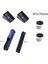 Koyu Renk Stili Ooker Bilardo Bilardo Cues Shaper Trimmer Kit-Cue Ucu Giyotin Doule Tarafları, Yuvarlak Şekil Taşlama, Snooker Cue Ucu Kalemtıraş (Yurt Dışından) 1