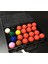 M Snooker Versiyon Stili Pu Bilardo Depolama Snooker Kutusu Havuz Kutusu Topları Taşıma Kolu Siyah Bilardo Aksesuarı Için Taşıma Çantası (Yurt Dışından) 4
