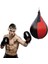 A-0503 Stili Pu Deri Boks Topu Armut Şişme Yetişkinler Fitness Eğitimi Dövüş Egzersizi Çift Uçlu Refleks Boks Hız Topları (Yurt Dışından) 2