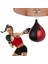 B-0509 Stili Pu Deri Boks Topu Armut Şişme Yetişkinler Fitness Eğitimi Dövüş Egzersizi Çift Uçlu Refleks Boks Hız Topları (Yurt Dışından) 4