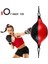 Top Stili ile Küçük Kafa Boks Topu Boks Torbası Fitness Spor Aracı Ev Jimnastik Eğitimi Pu Ekipmanları Muay Thai Egzersiz Reaksiyon Hızı Siyah Beyaz Kırmızı (Yurt Dışından) 2