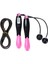 Top Stili ile Açık Pembe Sayaçlı Akülü Atlama Ipleri Dijital Atlama Akıllı Atlama Ipi 4 Modlu Fitness Vücut Geliştirme Fitness Için Egzersiz Ipi (Yurt Dışından) 5