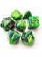 No.17 Stili 7pcslot Reçine Çok Yönlü Zar Parlak Zar Şeffaf Zar D&d D4 D6 D8 D10 D% D12 D20 Çokyüzlü Tahta Oyunu Zar (Yurt Dışından) 4
