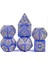 Parlak Mavi Tarzı 25MM Reçine Zar Saydam Çokyüzlü D&d Zar Seti, Dnd Rolling ve Tabl Için Hediye Metal Kutulu (Yurt Dışından) 1