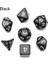 No.13 Tarzı 7-Die Çok Taraflı Zar Seti Oyunu Zar Trpg Dnd Çokyüzlü D4 D6 D8 D10 D12 D20 Zar Tahta Kart Oyunu Matematik Oyunu Aksesuarları (Yurt Dışından) 1