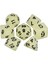 Gerçek Renk Stili Glow In The Dark 7-Die Çokyüzlü Zar Seti D4 D6 D8 D10 D% D12 D20 Için Masa Oyunları Rpg Dnd (Yurt Dışından) 1