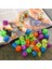 Gerçek Renk Stili Glow In The Dark 7-Die Çokyüzlü Zar Seti D4 D6 D8 D10 D% D12 D20 Için Masa Oyunları Rpg Dnd (Yurt Dışından) 3