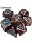 NO.337 Tarzı Yeni Stil Galaxy Metal D&d Zar, Metal Dnd Zar, Çokyüzlü Metal Zar Seti, Rol Yapma Oyunu Için Mtg Pathfinder (Yurt Dışından) 2