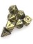 NO.301 Stili Dnd Metal Zar Rpg Mtg Italik Yazı Tipi Kese Içerir Çeşitli Renkler D4 D6 D8 D10 D12 D20 Masa Oyunları Dados Dices (Yurt Dışından) 4