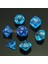 Kırmızı Stil 7-Zar Taraflı D4 D6 D8 D10 D12 D20 Magic-The-Gathering Rpg Poli Oyun Seti (Yurt Dışından) 5
