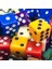 Kumral Tarzı Altı Taraflı Zar Mmm Boyut Çok Renkli Masa Oyunları Için Harika Casino Partileri ve Oyun Partisi Iyilik Matematik Masa Üstü Rpg'leri Öğretmek (Yurt Dışından) 2