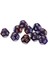 Mor Kırmızı 12MM Stili Dungeons And Dragons Parti Masa Oyunları Için 10 Parçalı Zar Seti D12 Çokyüzlü Zar (Yurt Dışından) 4