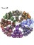 A04 Stili Yüksek Li 15 Renk Yaratıcı Evren Galaxy Zar Seti D4-D20 Glitter Toz Dnd Masa Üstü Rpg Oyunları Için Inanılmaz Etki (Yurt Dışından) 4