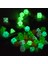 Mavi Bir Stil Glow In The Dark 7-Die Çokyüzlü Zar Seti D4 D6 D8 D10 D% D12 D20 Için Masa Oyunları Rpg Dnd (Yurt Dışından) 4