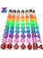 No.14 Tarzı Satış Zar Seti Çokyüzlü D4, D6, D8, D10, D10%, D12, D20 Masa Oyunu Için Renkli Aksesuarlar, Dnd, Rpg 25 Renk (Yurt Dışından) 2