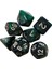 B3 Stili Trpg Dnd Aksesuarları Için Sıcak Çok Taraflı 7-Die Zar Seti Oyun Zar Çokyüzlü D4 D6 D8 D10 D12 D20 Trpg Dnd Aksesuarları Için Zar (Yurt Dışından) 1