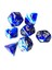C4 Stili Trpg Dnd Aksesuarları Için Sıcak Çok Taraflı 7-Die Zar Seti Oyun Zar Çokyüzlü D4 D6 D8 D10 D12 D20 Trpg Dnd Aksesuarları Için Zar (Yurt Dışından) 1