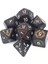No.13 Tarzı Yeni Çokyüzlü Metal Zar Dnd Zar Seti D4 D6 D8 D10 D12 D20 Dados Rpg Zar Dados Rolü Zar Oynama (Yurt Dışından) 3