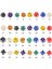 Sarı 16MM Tarzı Zar Trpg D&d Rol Yapma Oyunları Çok Taraflı D6 D10 D12 D20 Zar (Yurt Dışından) 3