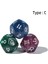 C Stili Et 2 x 2 cm 12 Taraflı Astroloji Takımyıldızı Kehanet Zar Astrologlar Yaratıcı Masa Oyunu Moda Hediye Oyuncak Eğlence (Yurt Dışından) 1