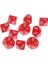 Kırmızı Stil Dungeons And Dragons Için Ded Dices Dnd Rpg Mtg Masa Oyunları D10 Dice - Seçilecek 5 Renk (Yurt Dışından) 1