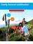 Erkekler Gök Mavisi Tarzı Naturehike Alpenstocks Ultra Hafif Trekking Katlanır Direk Yürüyüş Yürüyüş Sopaları Kamp Ailesi Alpenstocks (Yurt Dışından) 4