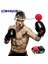 Pu Siyah Kauçuk Tarzı Boks Refleks Hız Yumruk Topu Mma Sanda Boksör Yükseltme Reaksiyon Kuvveti El Göz Eğitim Seti Stres Spor Salonu Boks Muay Thai Egzersiz (Yurt Dışından) 5
