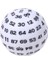 Beyaz Stil Ded Çokyüzlü Zar D100 Masa Tahtası Rol Yapma Oyunu Için Çok Taraflı Akrilik Zar (Yurt Dışından) 1
